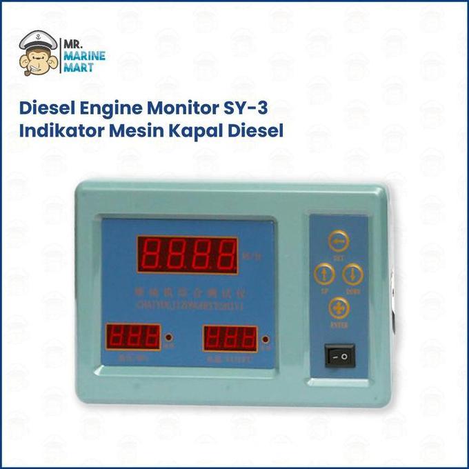 TERBARU - Diesel Engine Monitor SY-3 Indikator Mesin Diesel Kapal