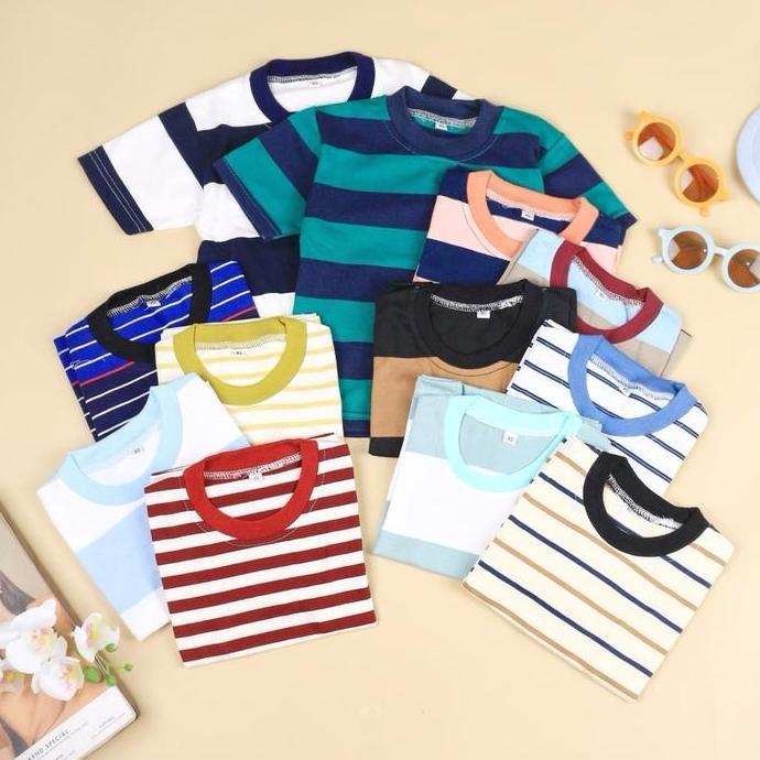 PAKET USAHA KAOS ANAK 100 RIBU DAPAT 12 BAJU ANAK Katun Santai Kids Pakaian sweater Fashion