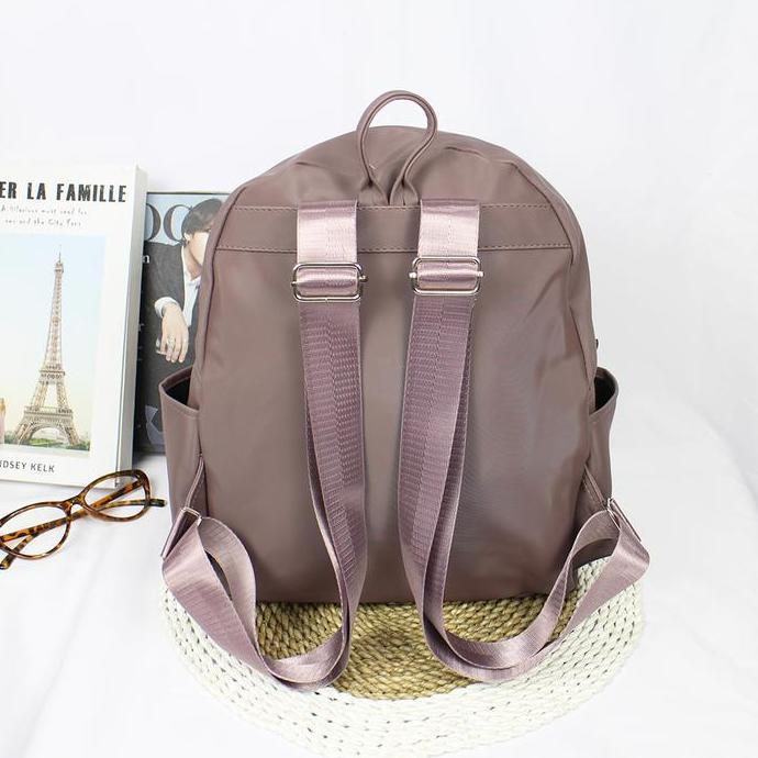 Saitaa- Luna Aura Tas Ransel Wanita Luna Aura Cocoly Bordir Love 3 Ruang Tas Sekolah Tas Kuliah Tas 