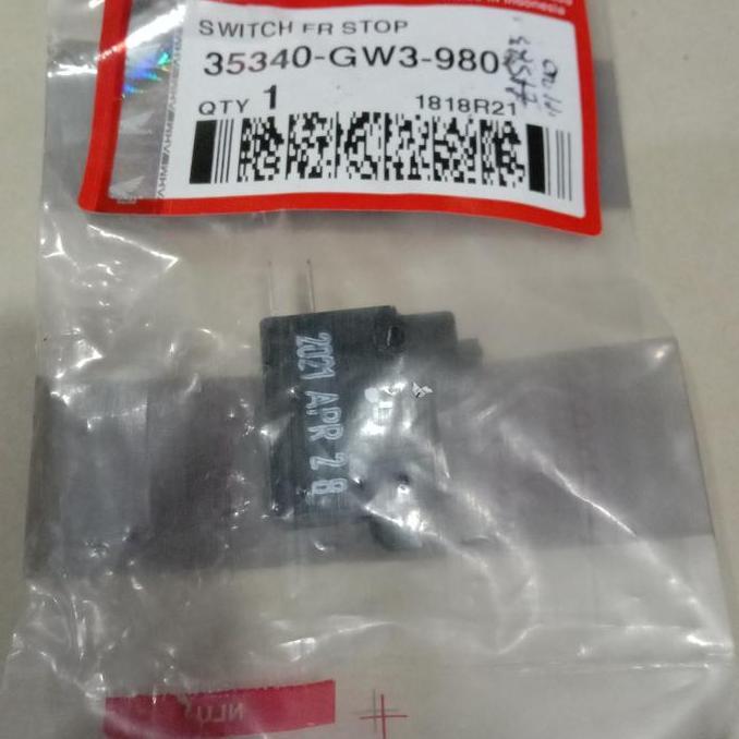 SWITCH REM DEPAN KANAN SUPRA X 125 REVO 110 BEAT 35340-GW3-980 ORI