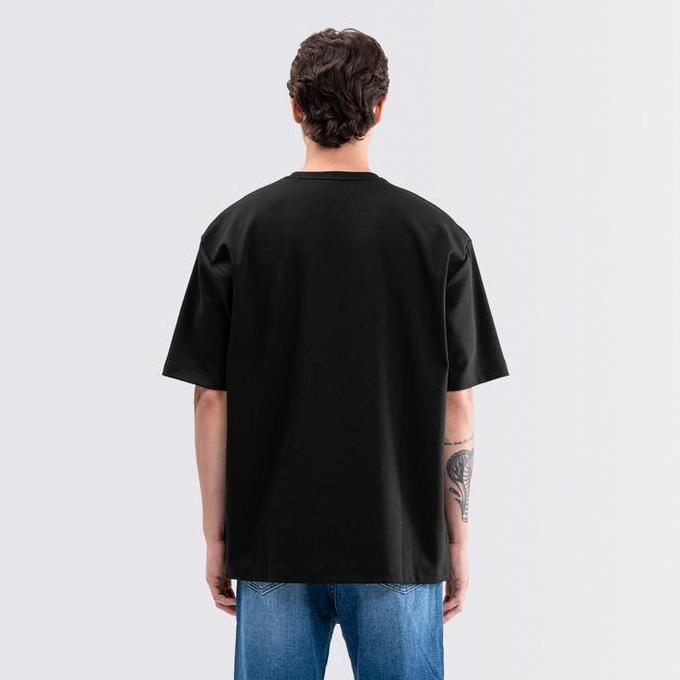 Livehaf - Boxy Ease Tee Black
