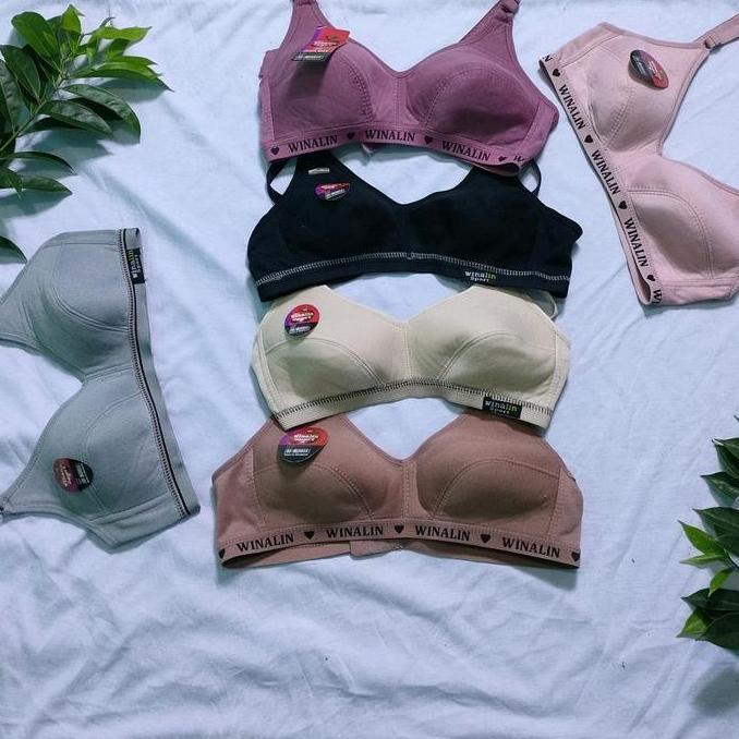 Fitbanget- Bh Bra Sport Wanita Dewasa Remaja Winalin | Bh Tanpa Kawat | Sport Bra Jumbo Busa