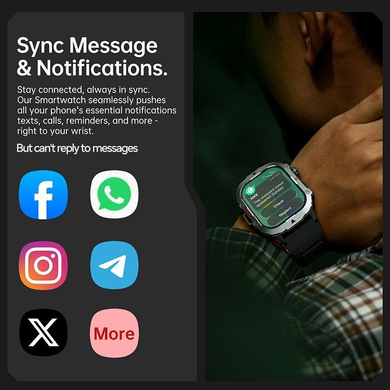 PROMO TOTOP SMARTWATCH C30PRO SPORTS BLUETOOTH SMARTBAND 2.19 INCH HD SCREEN FULL TOUCH BLUETOOTH CA