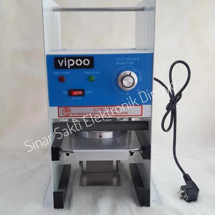 Cup Sealer Machine Vipoo V-D9 / Alat Mesin Penyegel Gelas Minuman 22oz