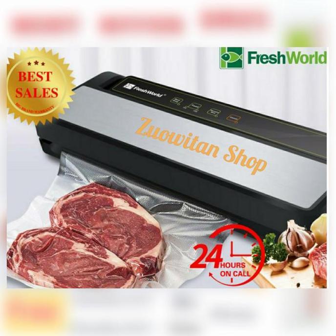 Fresh World Vacuum Sealer Pengemas Vacuum Sealer TVS 2018 +Garansi Ori
