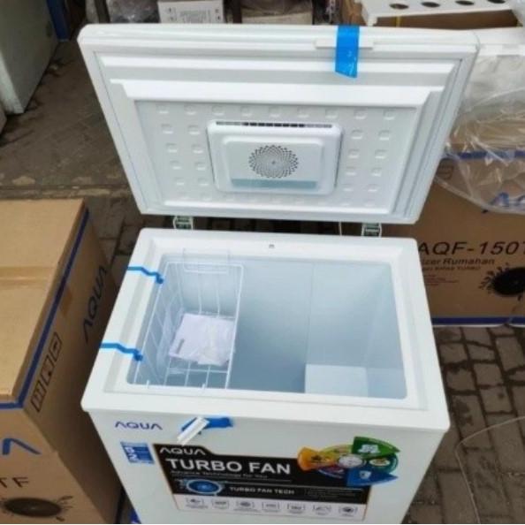 AQUA Chest Freezer Box Freezer 146L Turbo Fan AQF-150TF AQF 150TF