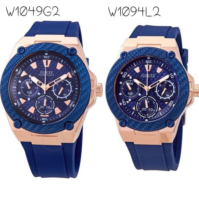 Jam Tangan Couple Guess W1049G2 & Guess W1094L2 Original Garansi 1 Tahun