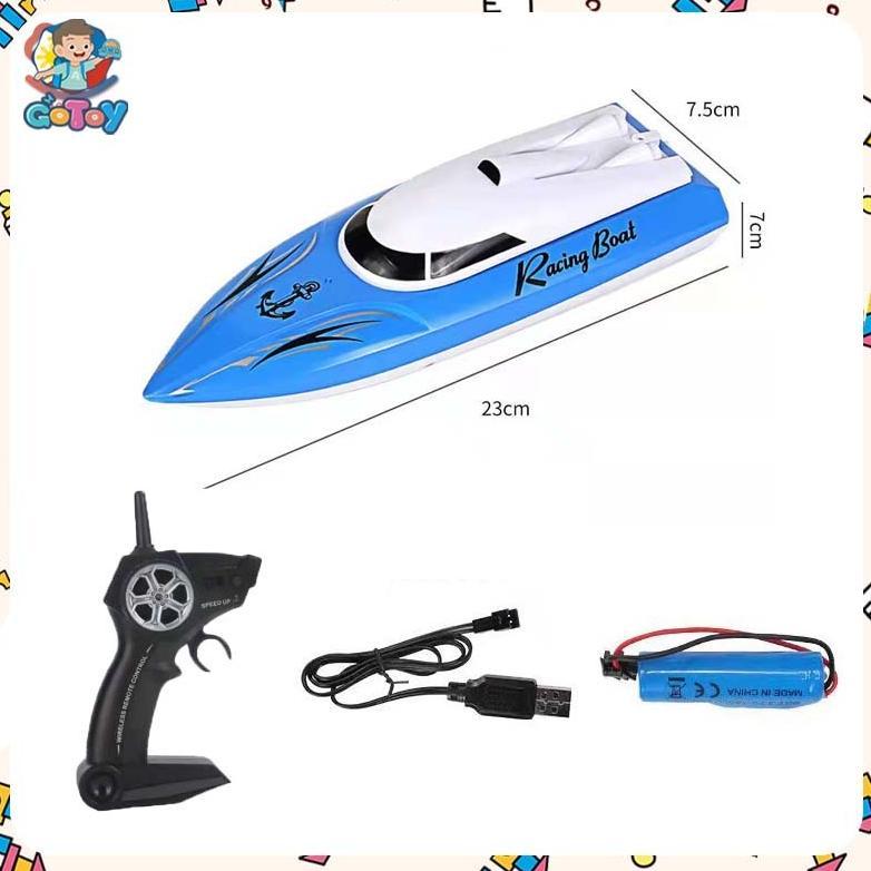 BESTPROMO 2.4GHz Kapal Remote Control Super Besar RC Racing Boat Baterai Isi Ulang Tahan Air Anti Te