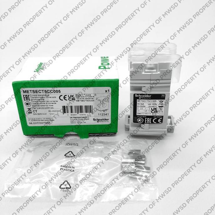 Grosir Schneider Current Transformer Rasio 50A Ke 5A Metsect5Cc005