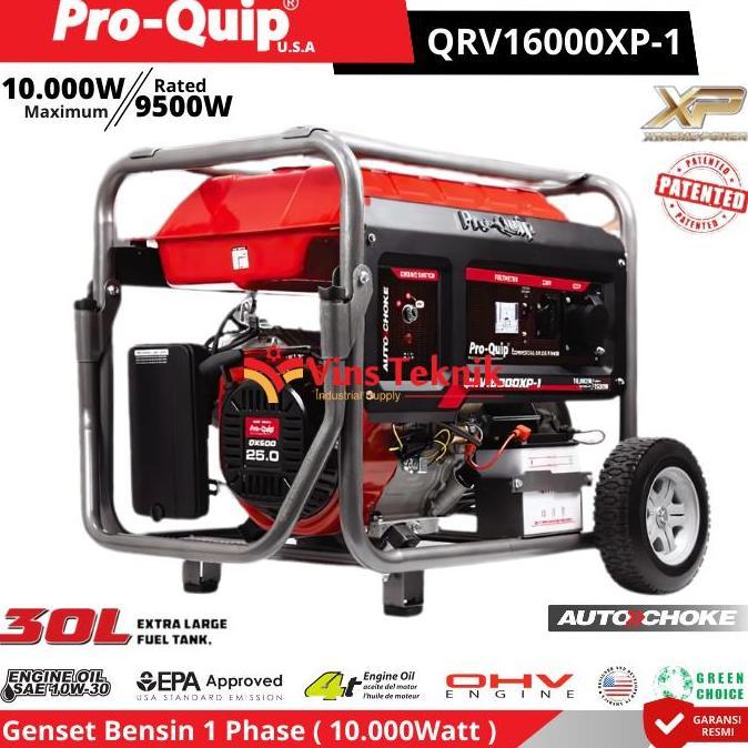 ProQuip QRV16000XP-1 Mesin Genset Listrik Genset Bensin Generator Genset 10.000Watt QRV16000 QRV 160