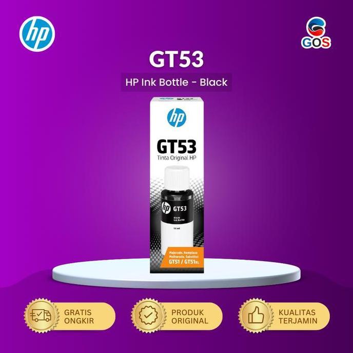 NEW HP Tinta GT 53 Black GT53 Original