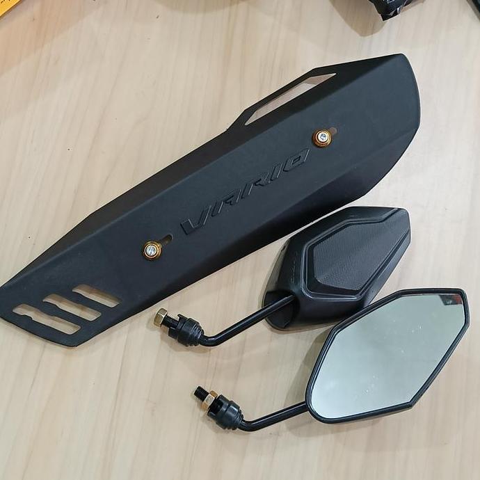 TERBARU PAKET KACA SPION VARIO 110 125 150 OLD DAN NEW SEMUA SERI VARIO PLUS TAMENG KNALPOT DAN 2 PS