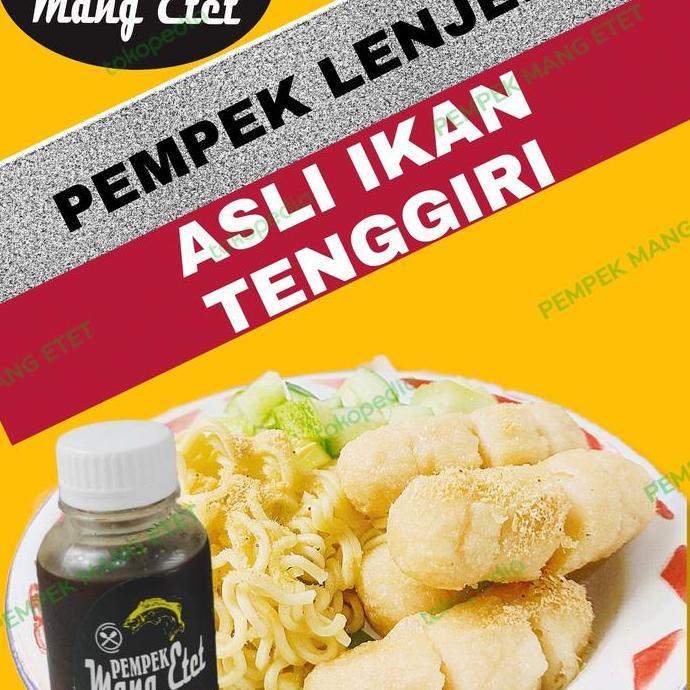 PEMPEK PALEMBANG/ PEMPEK LENJER /PEMPEK LENJER KECIL