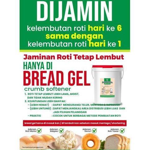 Bread Gel Roti Crumb Softener Pelembut Roti Breadgel Donat