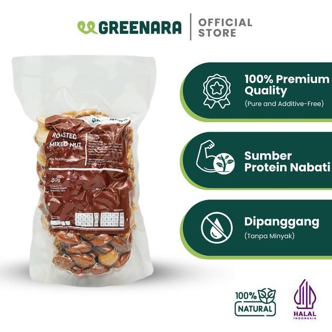 Roasted Mixed Nut 250gr / Almond, Cashew, Walnut