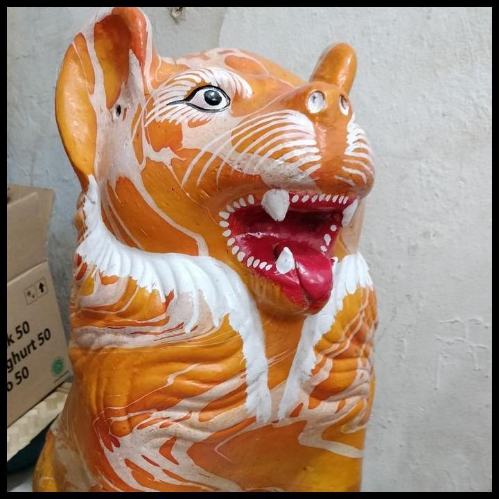 Celengan Super Jumbo / Celengan Macan Tanah Liat 100% Original