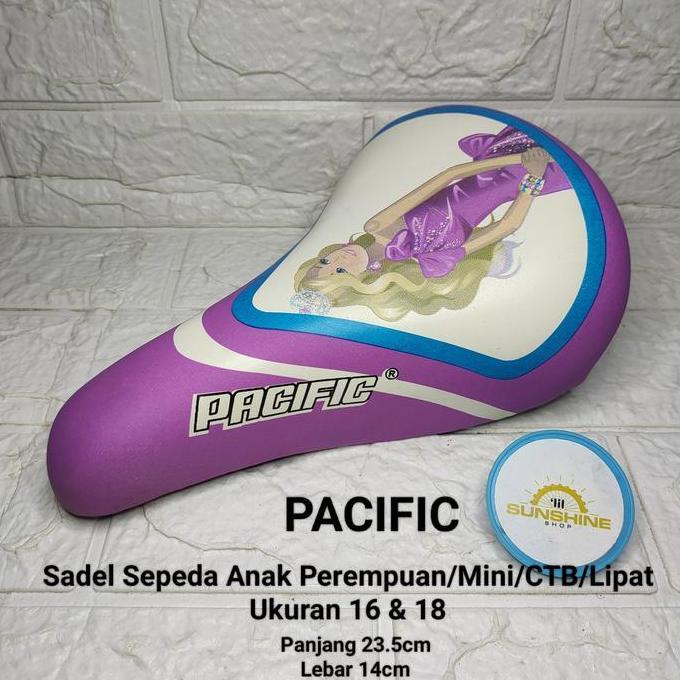 Sadel Saddle PACIFIC Sepeda Anak Perempuan Mini CTB City Bike Lipat Seli Ukuran 16 Dan 18 Inch