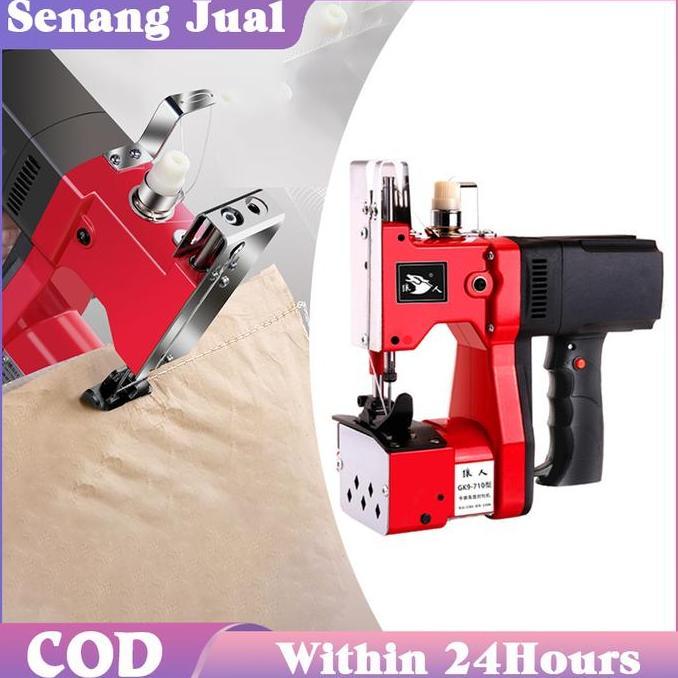 KATERINABLU Mesin Jahit Karung Beras Automatic Mesin Jahit Karung Portable GK9-710 Mesin Jahit Karun
