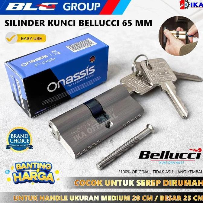 GRANTZY CYLINDER ONASSIS 65MM COMP / Kunci Onassis / BELLUCCI Cylinder ONASSIS 65mm Comp / Kunci Ona