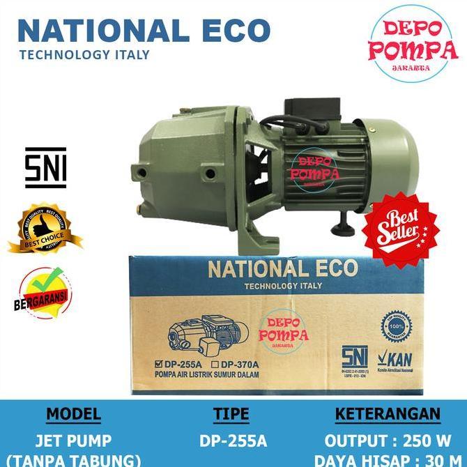 Pompa Air Jet Pump National Eco 255 Asli