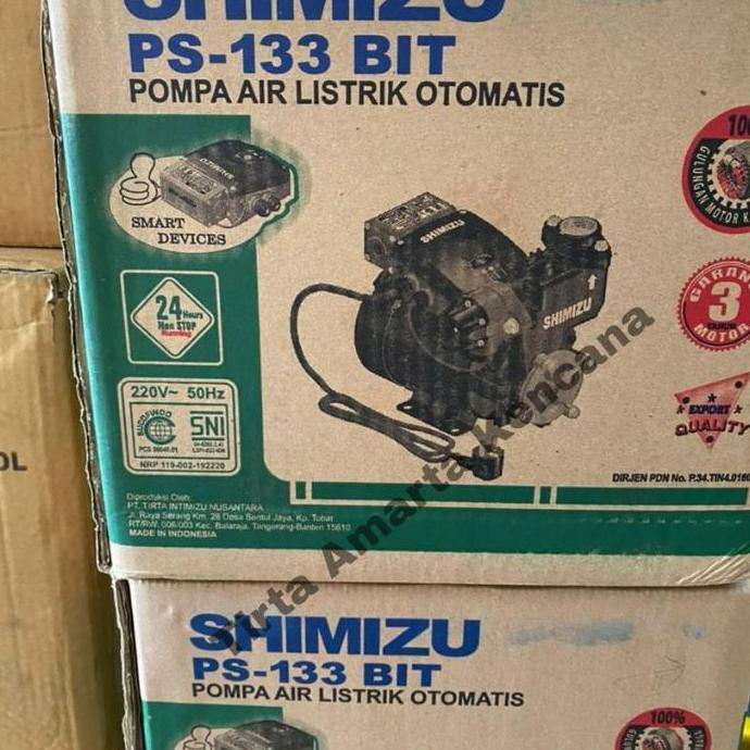 Pompa Air Ps 133 Bit Shimizu / Pompa Booster Ps-133Bit Forsale