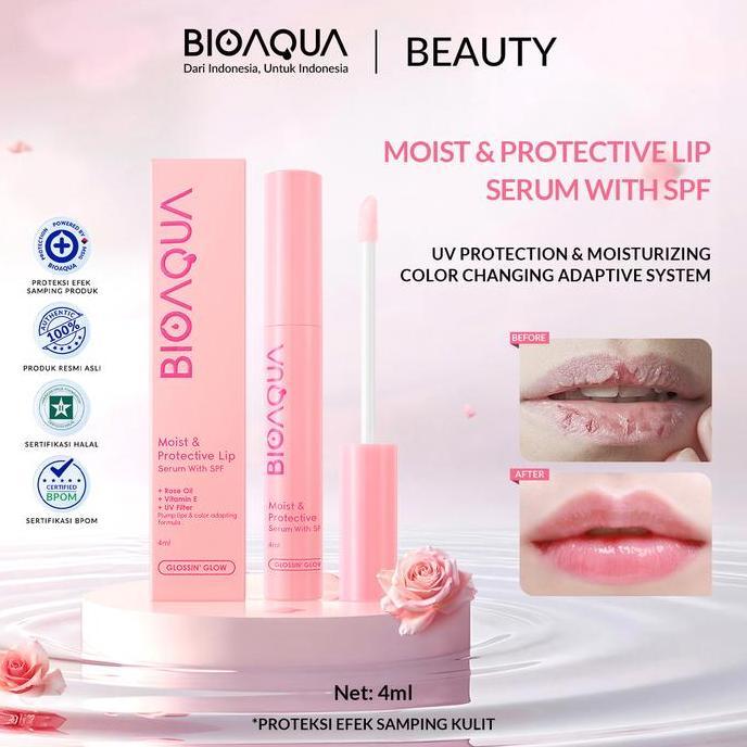 Feisumasuku- Lip Serum : Beli 1 Gratis 1Buhotei Bioaqua Lip Serum Warna Bibir Pink Alami Ribuan Oran