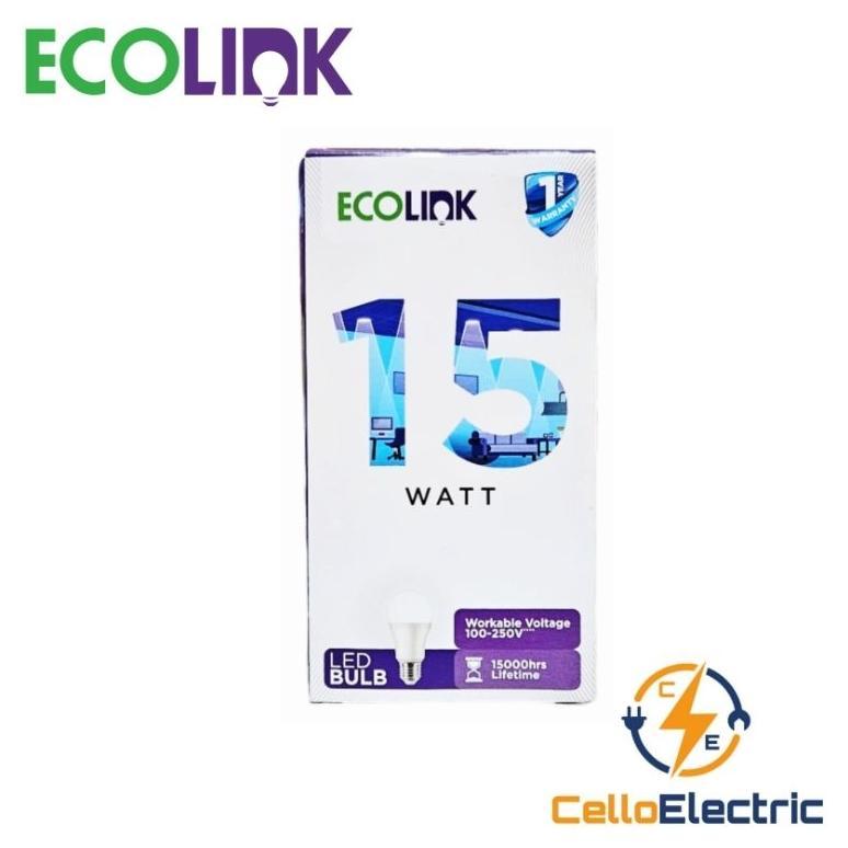 Led Ecolink 15w - Lampu Led Bulb Ecolink 15 Watt 15 W