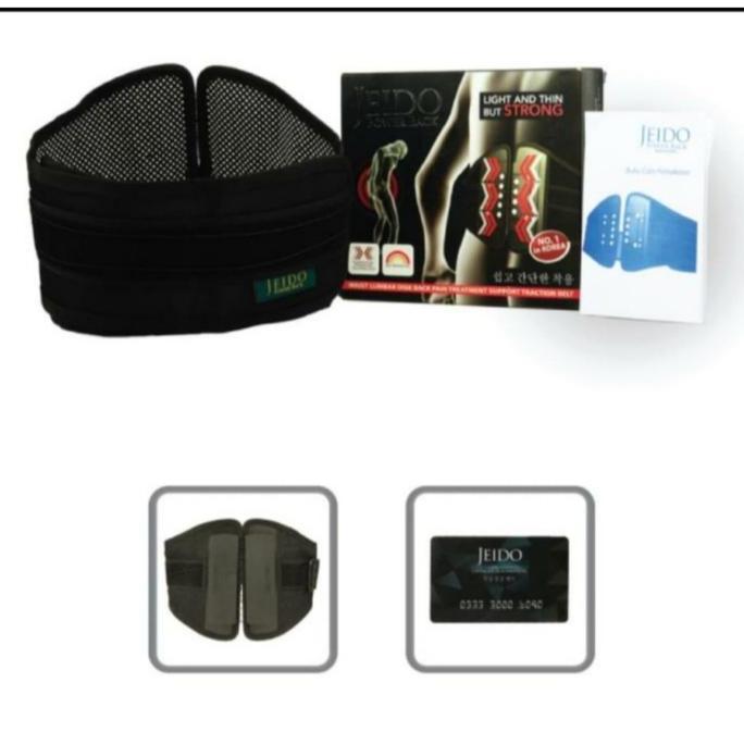 Jimu- Korset Jeido Power Back Terapi Pinggang Dengan Bio Magnetic Dan Horizontal Pressure Technology