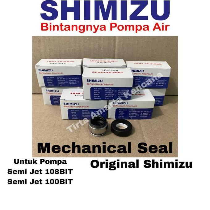 Mechanical Seal Pompa Air Shimizu Semi Jet 108 & 100 Bit & 250 Bit Hemat