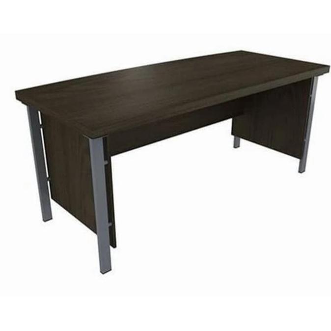 Meja Kantor 180 cm Meja Tulis Tanpa Laci Kaki Besi Meja 1 Biro