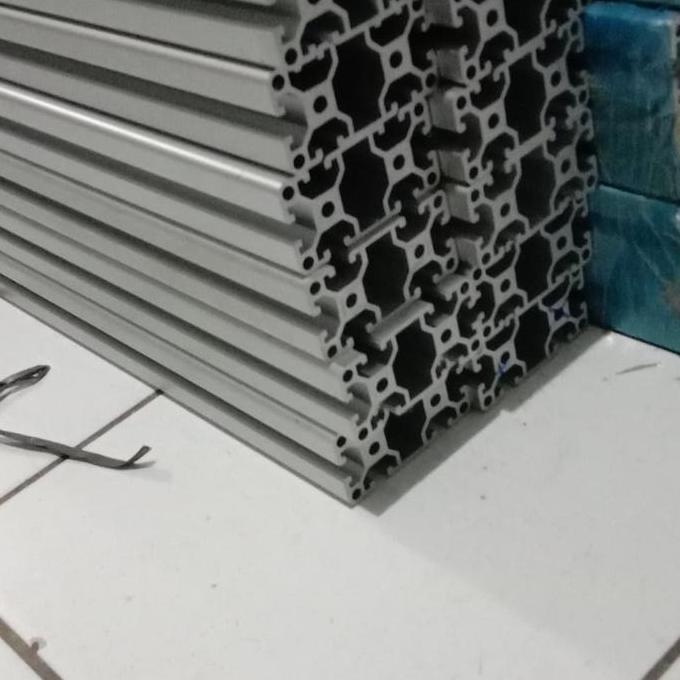 Grosir Alumunium Profile 4080 T-Slot Ukuran 6 Meter