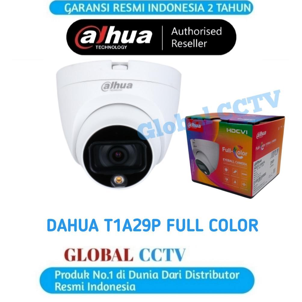 CamKeamanan- DAHUA FULL COLOR 2MP T1A29P CAMERA CCTV 2MP FULL COLOR