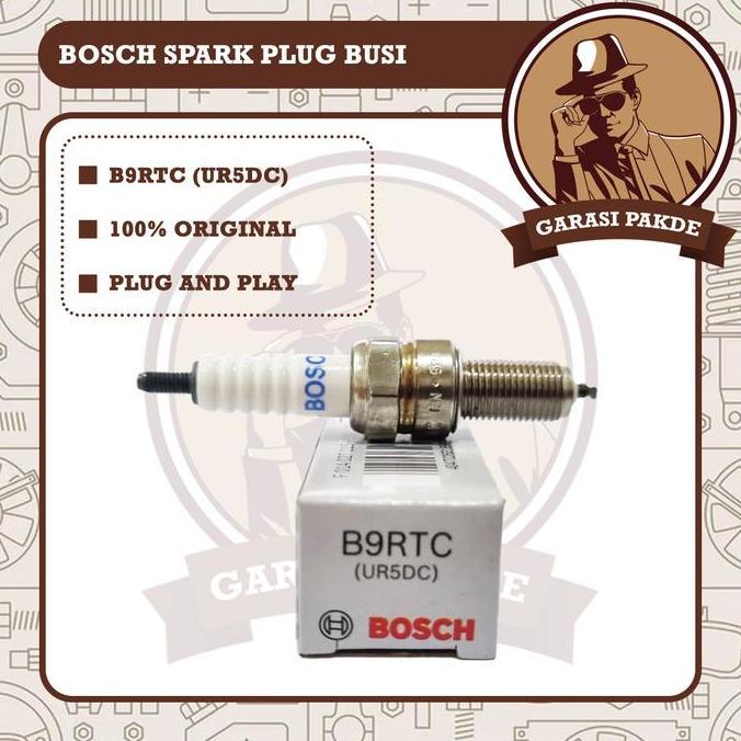 PROMO BUSI BOSCH SPARK PLUG B9RTC (UR5DC) BUSI MOTOR CB150 VERZA BEAT CBR250 JUPITER MX HARGA MURAH