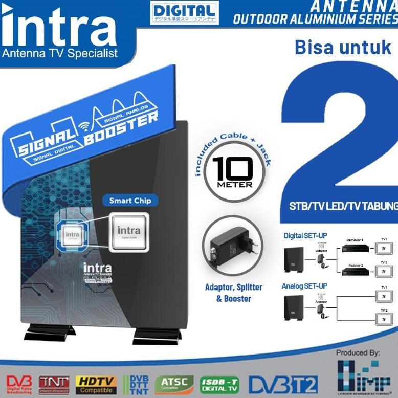 Antena Digital Intra INT 119 / Antena TV Led TV Tabung / Indoor Outdoor