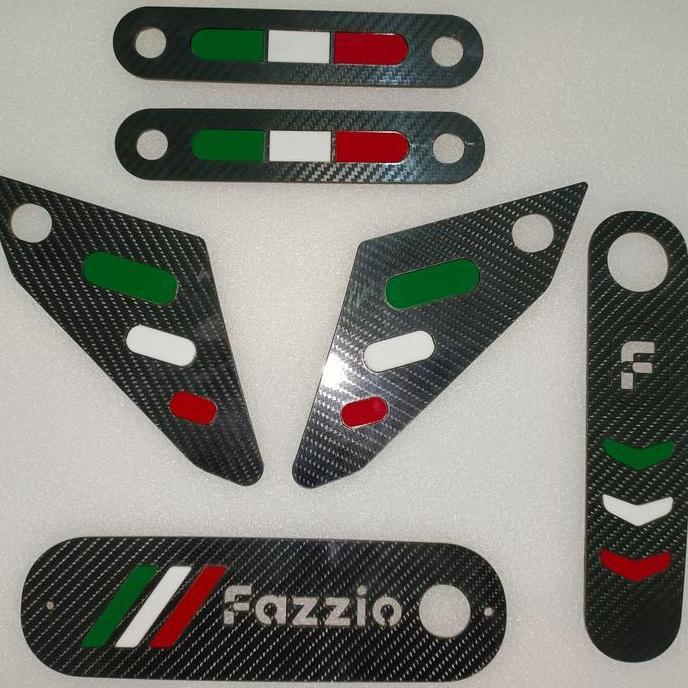 yamaha fazzio italy carbon looks set fazio 125