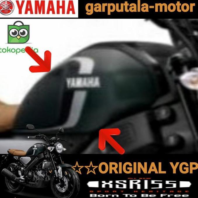 Cover Tank Side 2  Bbs-F4139-00-P2 Yamaha Xsr155 Green Dop Cover Tanki Samping Kanan Original Yamaha