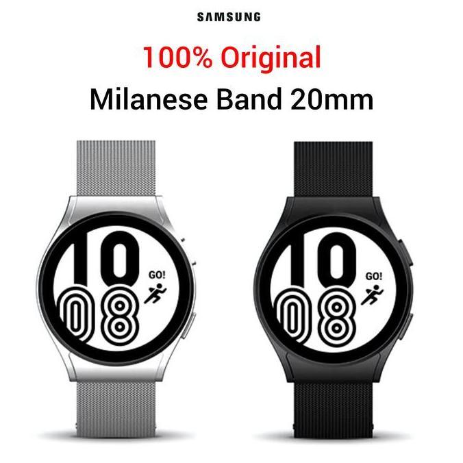 Samsung Galaxy Watch 4 5 6 20mm Original Strap Milanese Rantai Tali
