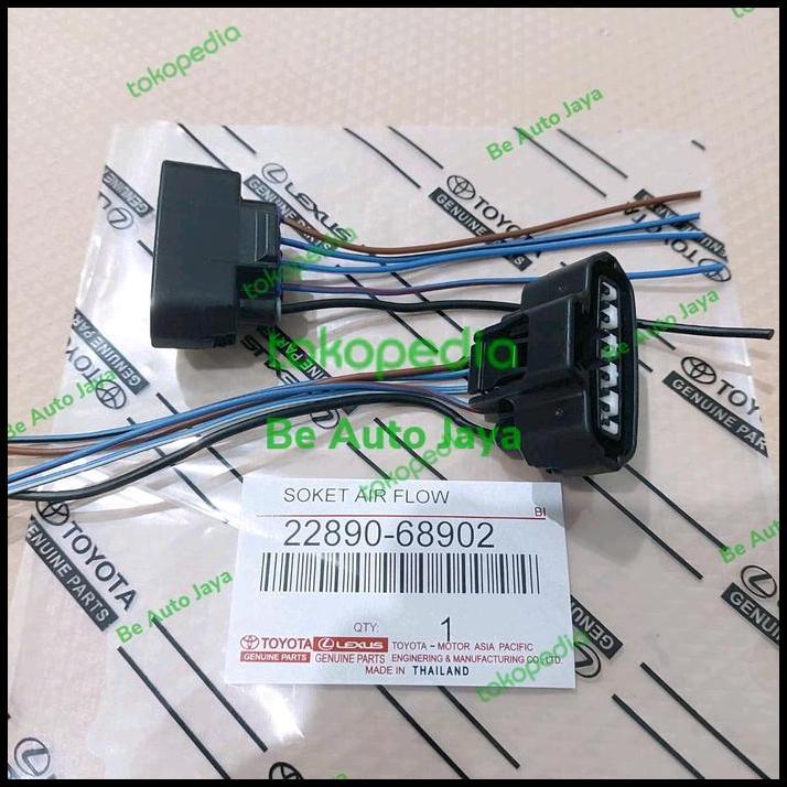 TERBARU SOKET SENSOR AIR FLOW MAP TOYOTA HILUX ORIGINAL 