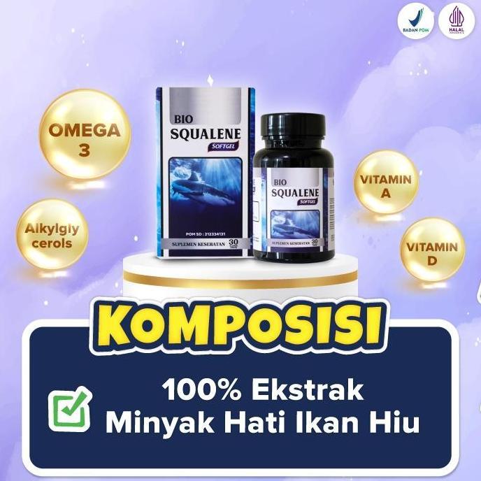 bio squalene asli, bio squalene 30 softgel, suplemen kesuburan pria, vitamin penyubur pria, minyak h