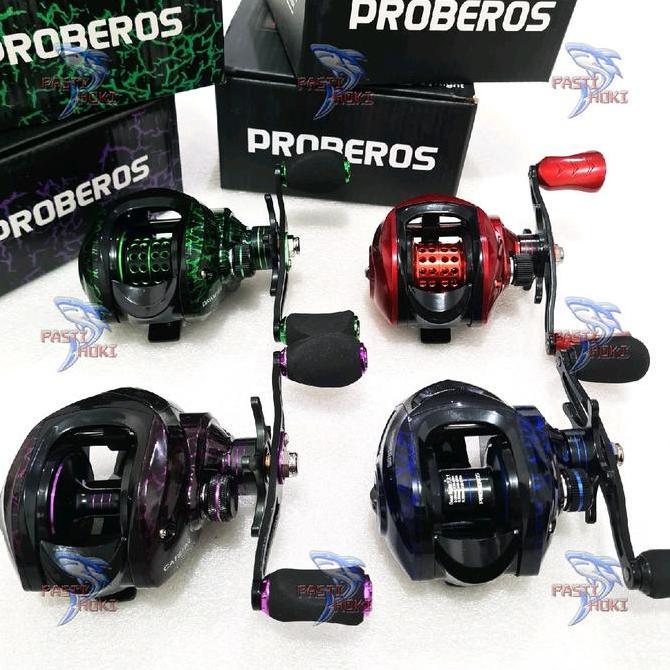 Reel bc proberos handle KANAN ratio 7.2:1 / reel bc murah / reel bait casting Handle Kanan