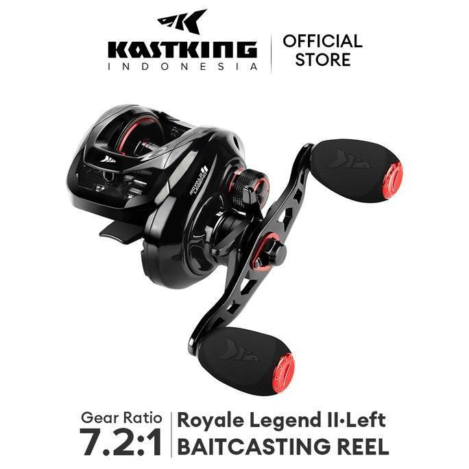 KASTKING Royale legend II Reel Baitcasting & Royale Legend III joran set Spartacus Joran SET Reel+Jo
