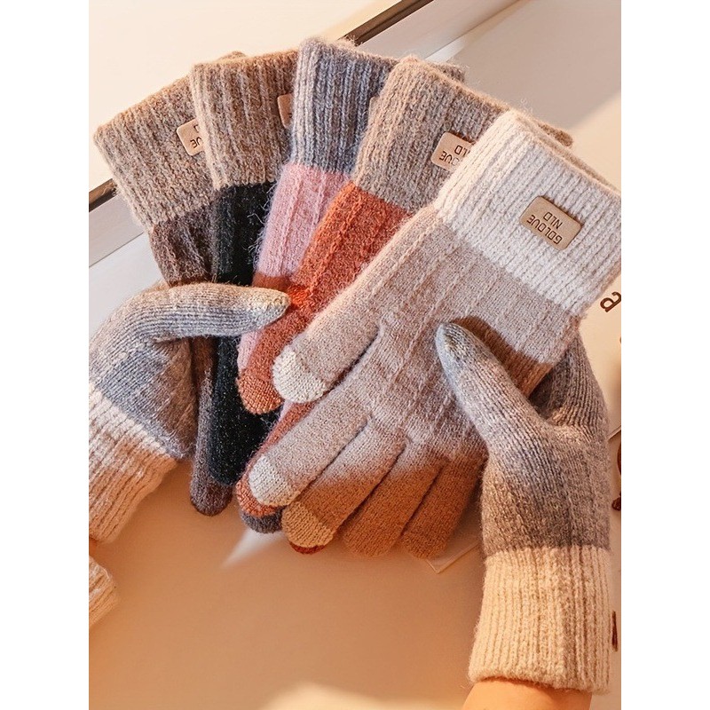 Sarung Tangan Winter Touchscreen Korea Unisex - Winter Gloves Tebal Hangat Pria Wanita