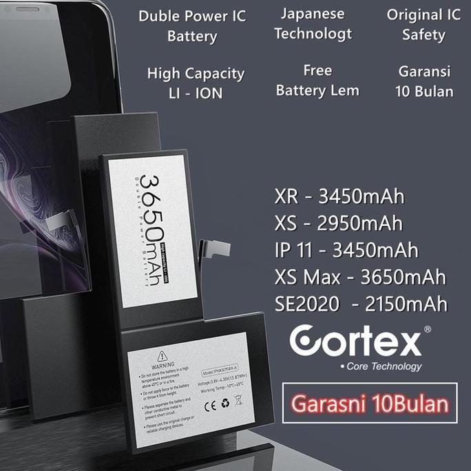 CORTEX BATERAI DOUBLE POWER REAL CAPACITY BATERAY 5 6 7 8 X Xs XsMax