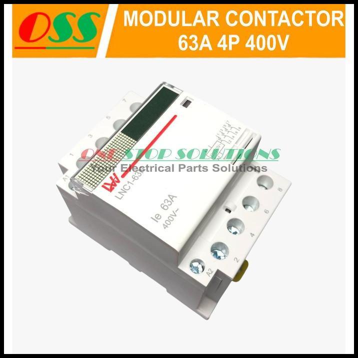 DISKON MODULAR CONTACTOR LW LNC1-63N 63A 4P 400V 