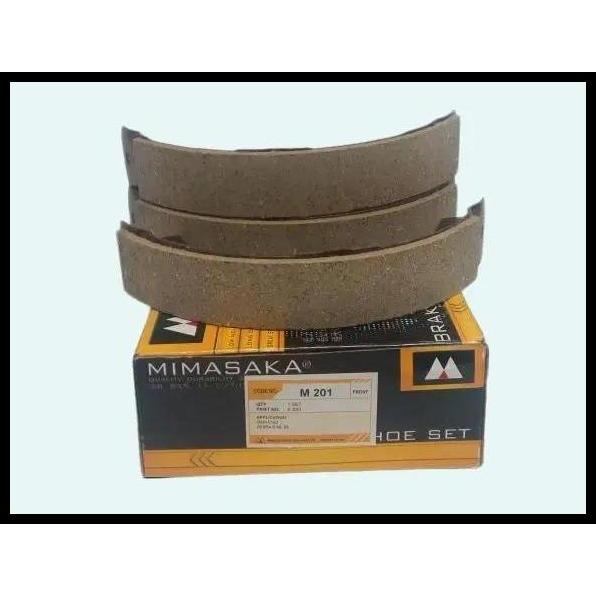 BEST DEAL BRAKE SHOE/KAMPAS REM DEPAN DAIHATSU ZEBRA S88,S89 "MIMASAKA" 