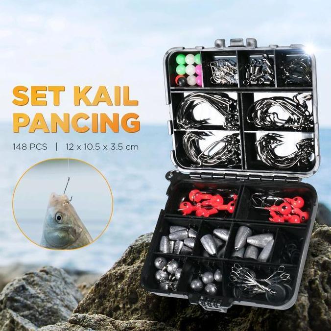 SET AKSESORIS CASTING + BOX PANCING