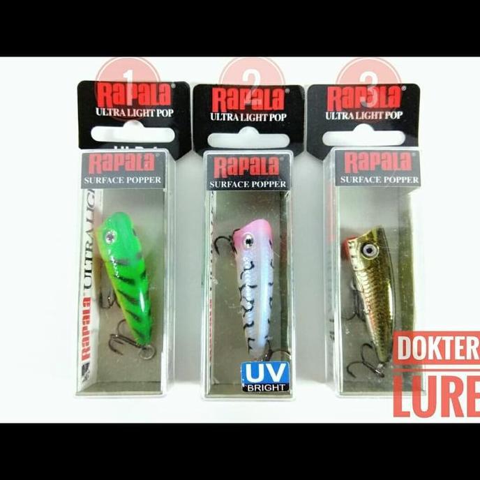 LURE RAPALA ULTRALIGHT POP ULP4 3gr 4cm Popper UL