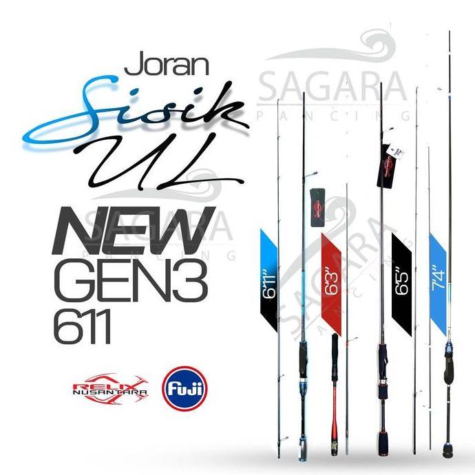 Joran Sisik Barong | Ajing | Sisik 652 | Sisik GEN2 | Sisik GEN3 Joran Casting Joran Relix Nusantara