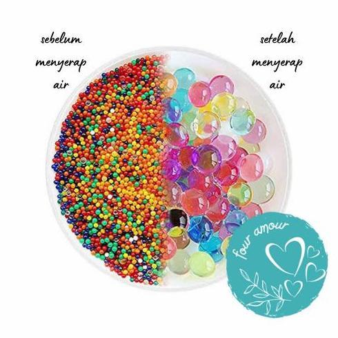 [Grosir] 1 kg Waterbeads / hidrogel / orbeez / water beads kiloan