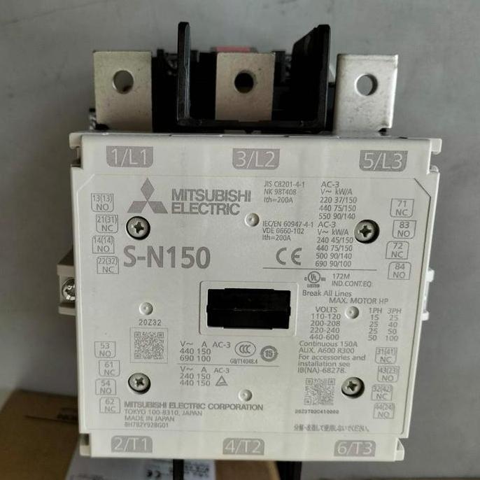 Sale Mitsubishi Kontaktor / Contactor Sn 150/ Sn150 / Sn-150 S-N150 220V